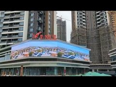 Dimensioni di modulo 250 mm x 125 mm Display LED trasparente per la pubblicità esterna